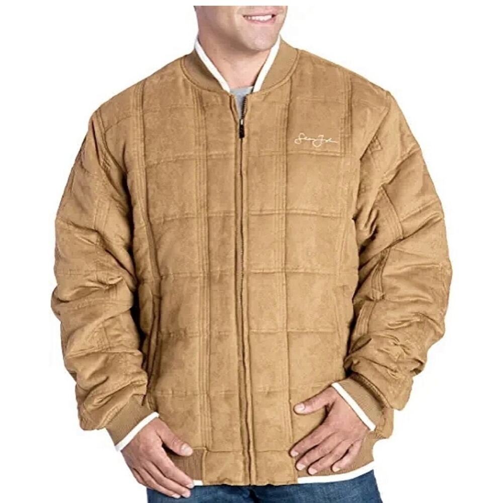 Y2K indie sleaze Sean John puff bomber jacket coat